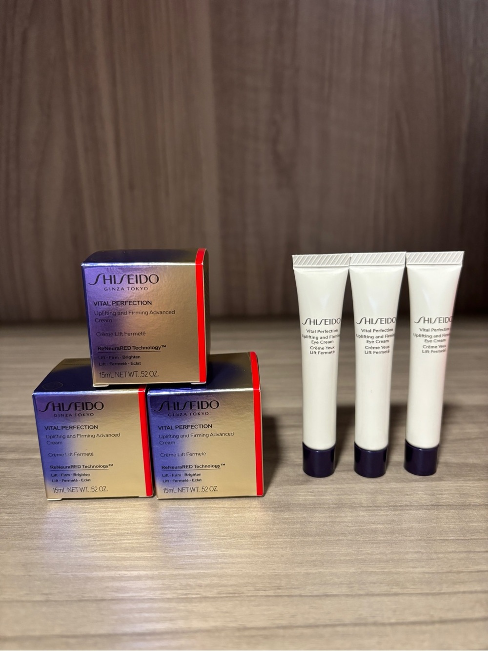 NEW Shiseido Vital Perfection Luxury Skincare Set